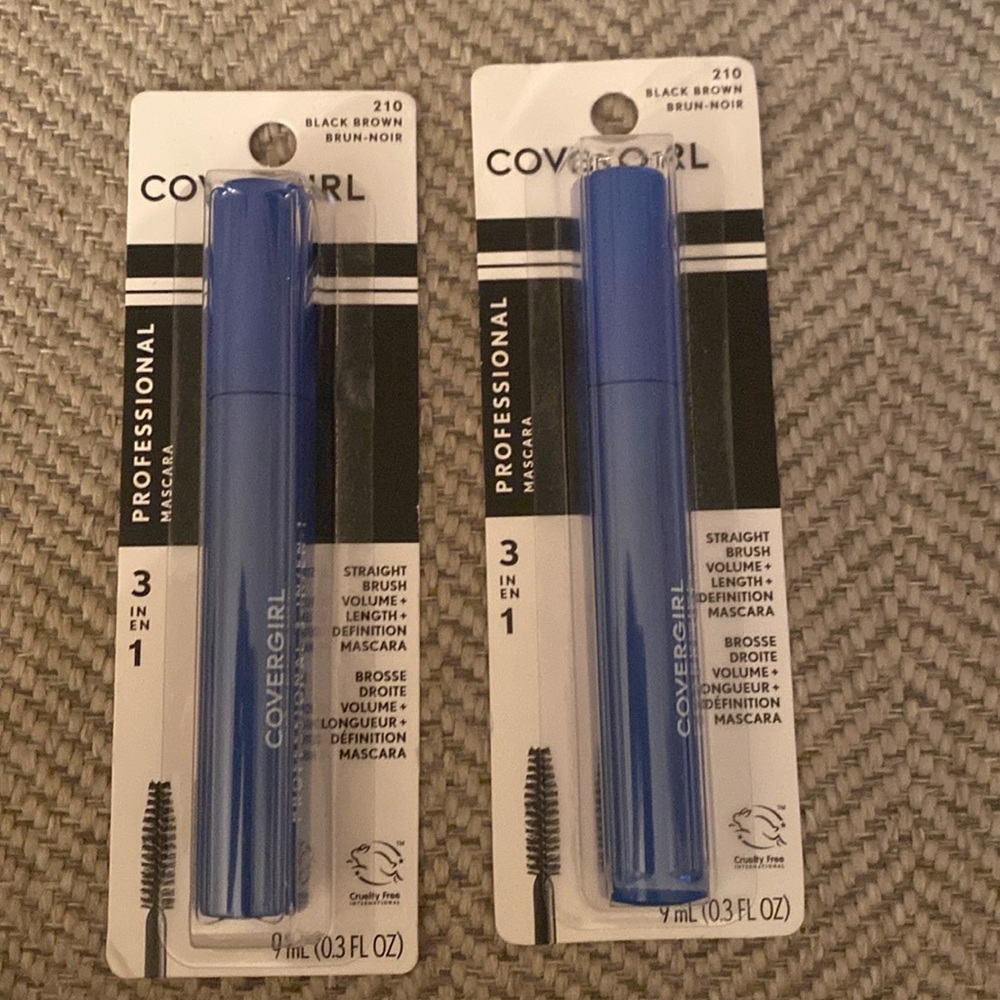 Covergirl Professional Mascara Bundle - Black Brown NWT